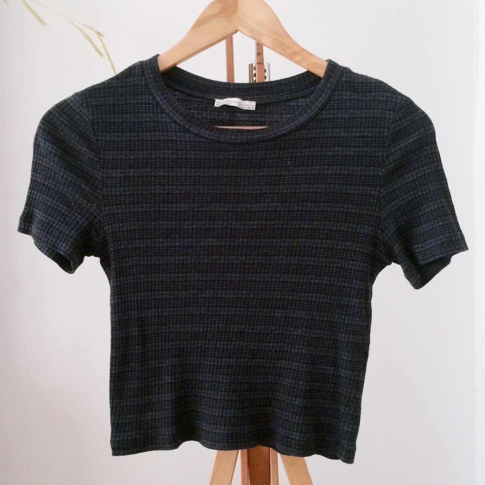 Zara Basic Crop Tee XS-M